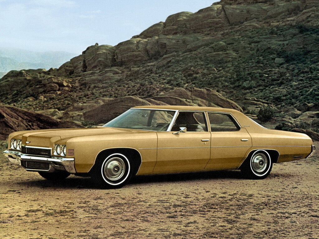 Chevrolet Impala 5 поколение, рестайлинг, седан (10.1971 - 09.1972)